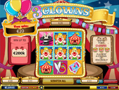 Europa Casino  Scratch 3 Clowns