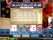Casino.com  Video Poker All American