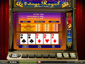 Mansion Casino  Video Poker 2 Ways Royal