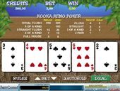 Party Casino  Video Poker Kooka Keno